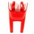 kroonstukplaat Fox rood-basic